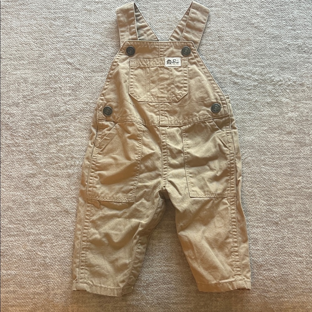 Tan Overalls for Baby